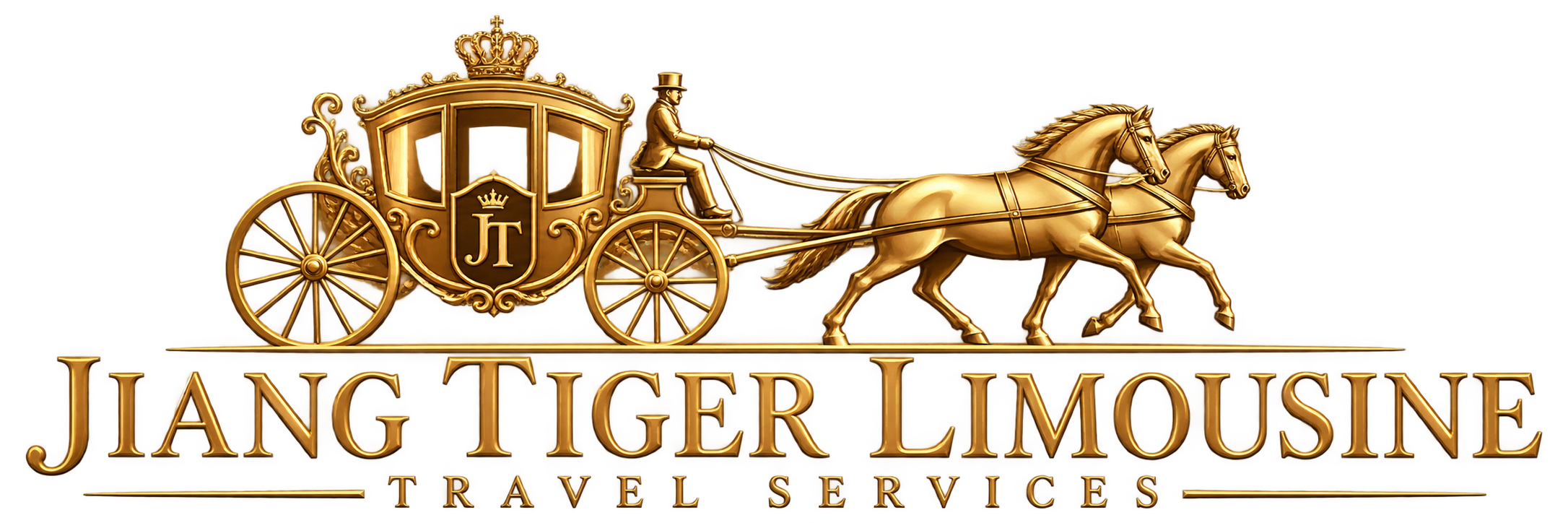 Jiang Tiger Limousine Travel Services gold carriage